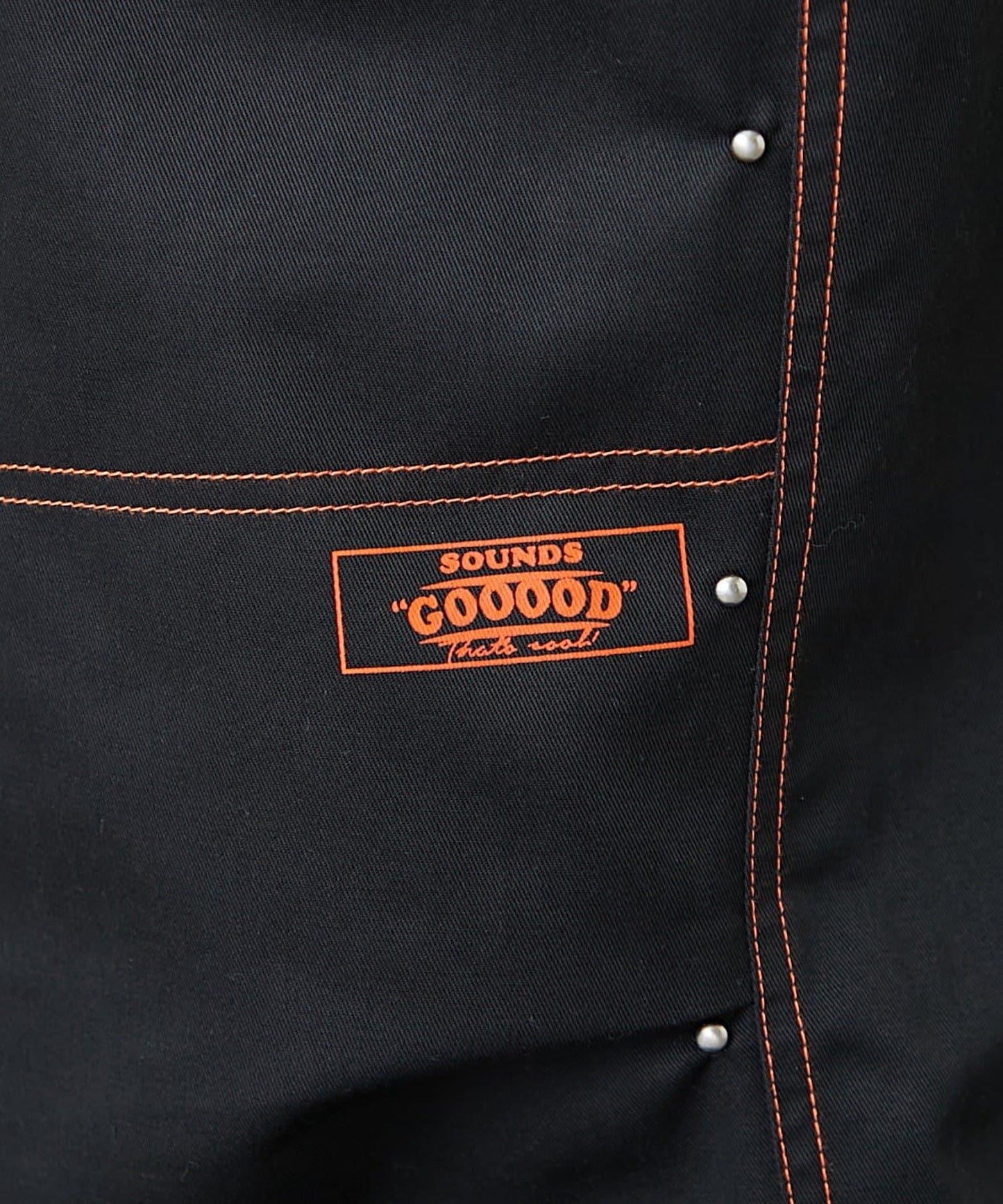 【SG】雙層膝部鉚釘傘布褲