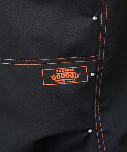 【SG】雙層膝部鉚釘傘布褲