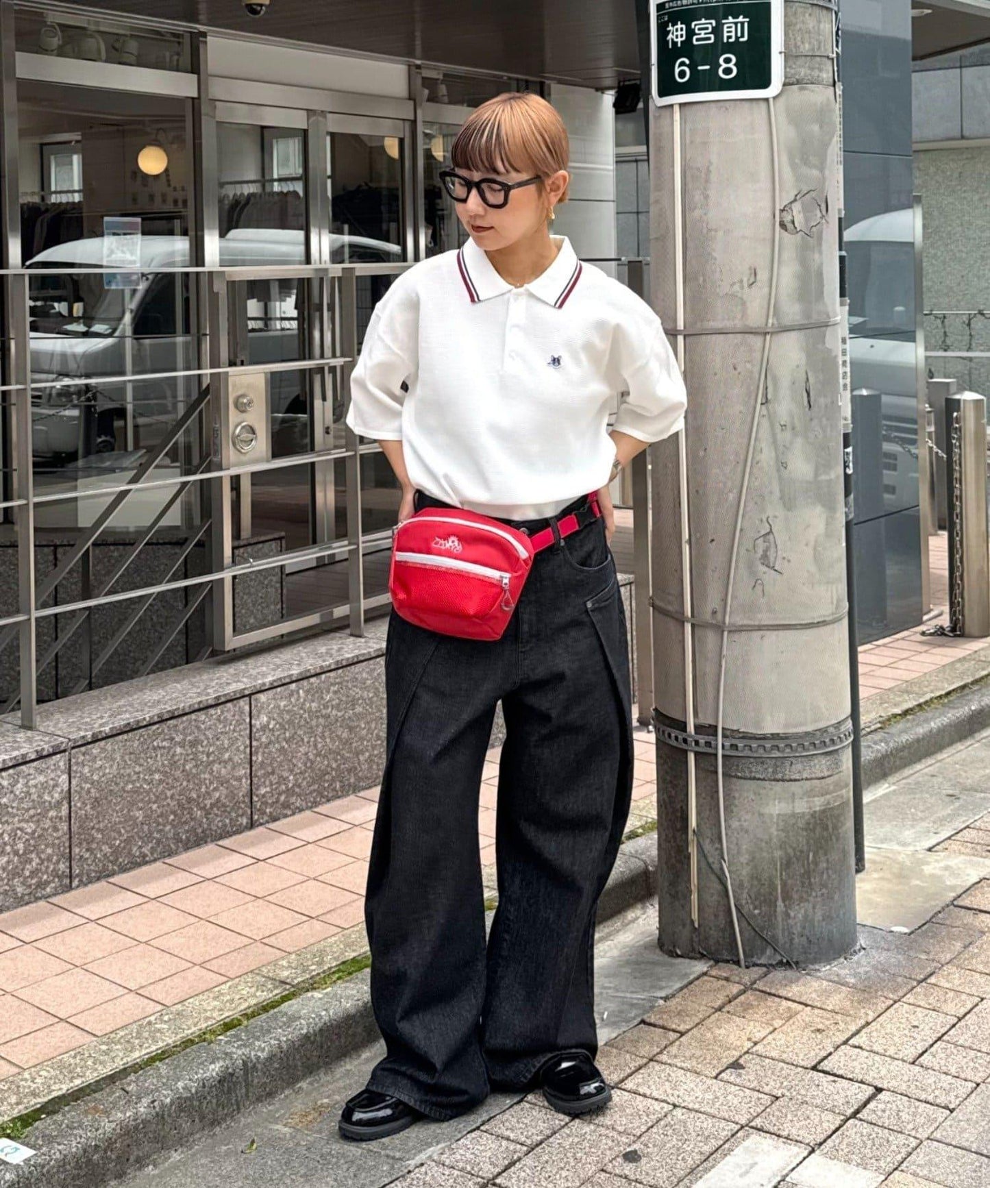 法式圓領Polo衫
