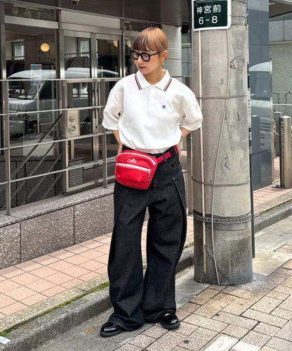 法式圓領Polo衫