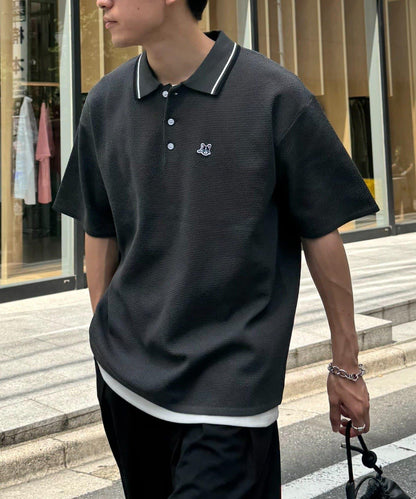 法式圓領Polo衫