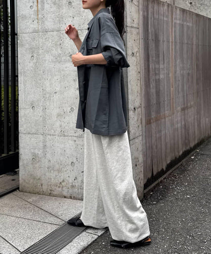 清涼天絲長袖襯衫