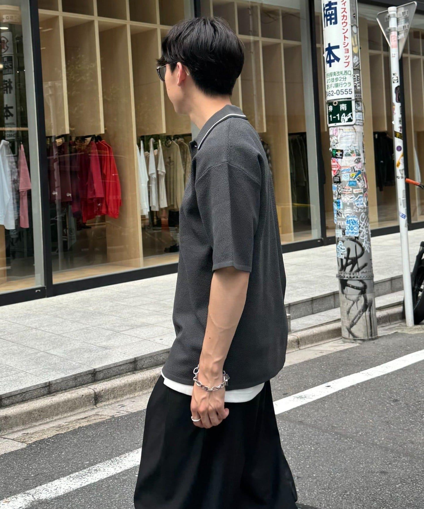 法式圓領Polo衫