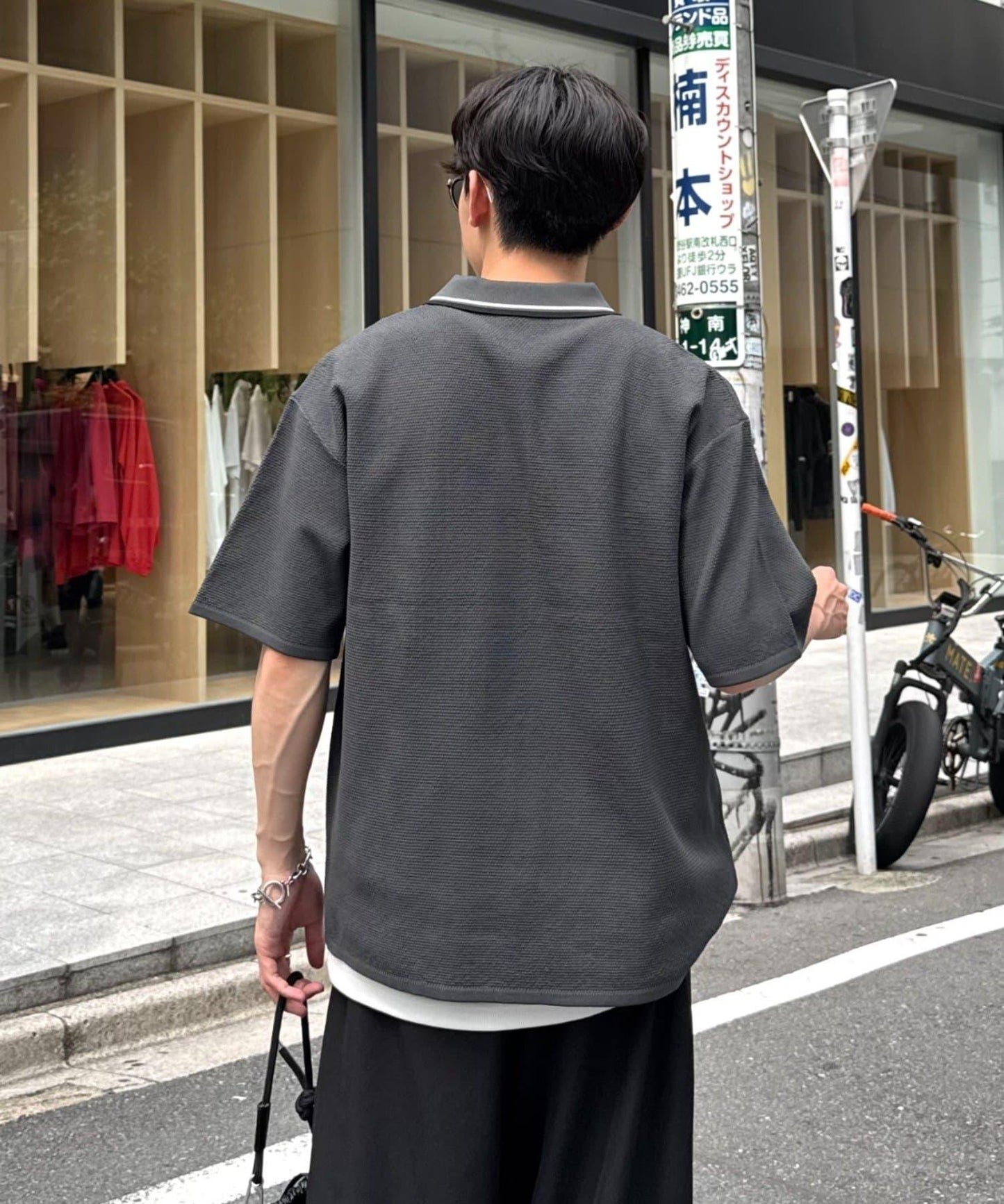 法式圓領Polo衫