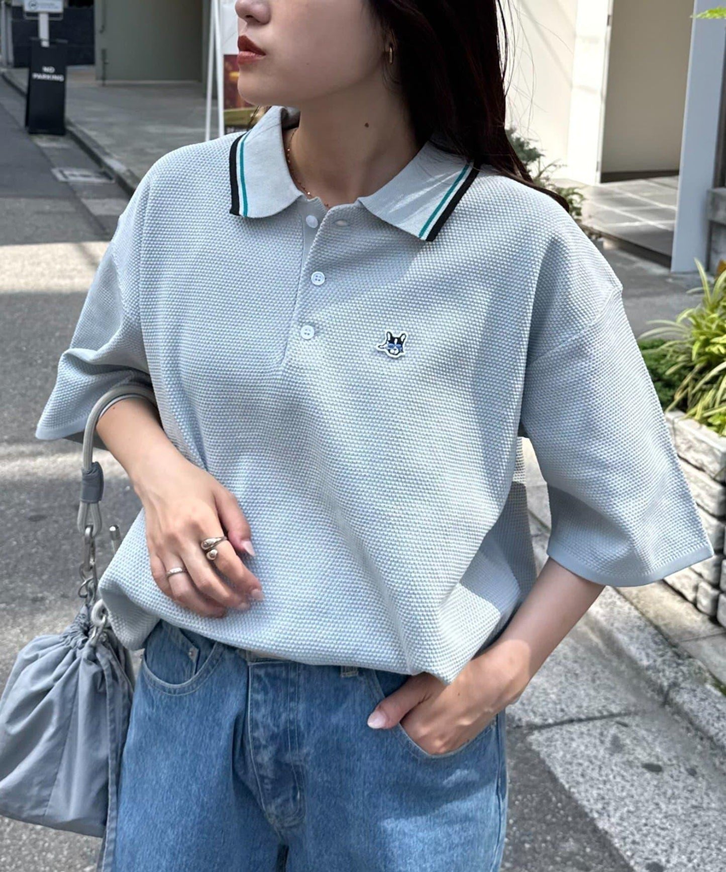 法式圓領Polo衫