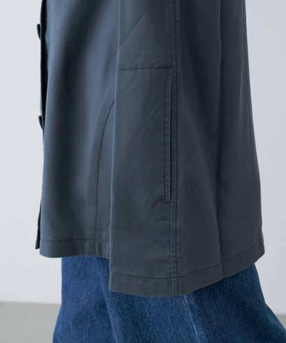 清涼天絲長袖襯衫