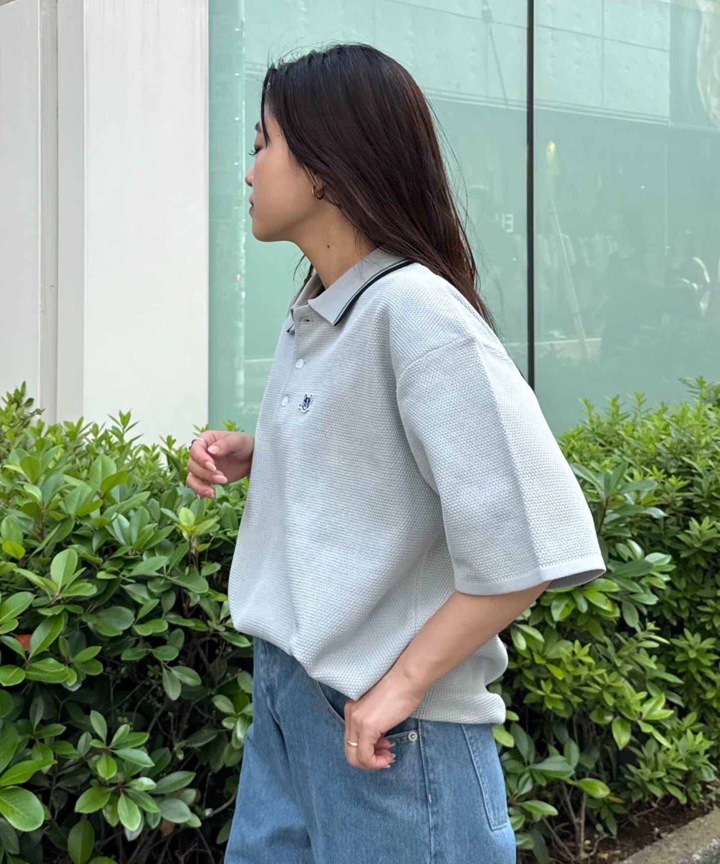 法式圓領Polo衫
