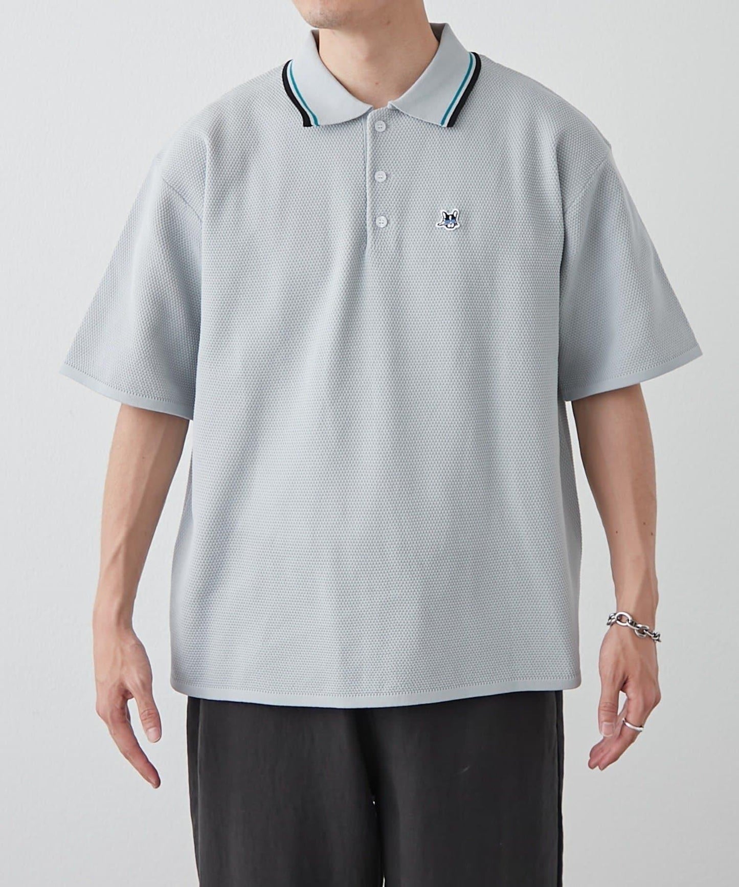 法式圓領Polo衫