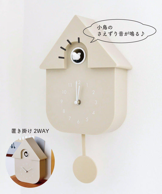 《WEB先行販売》bird振り子時計