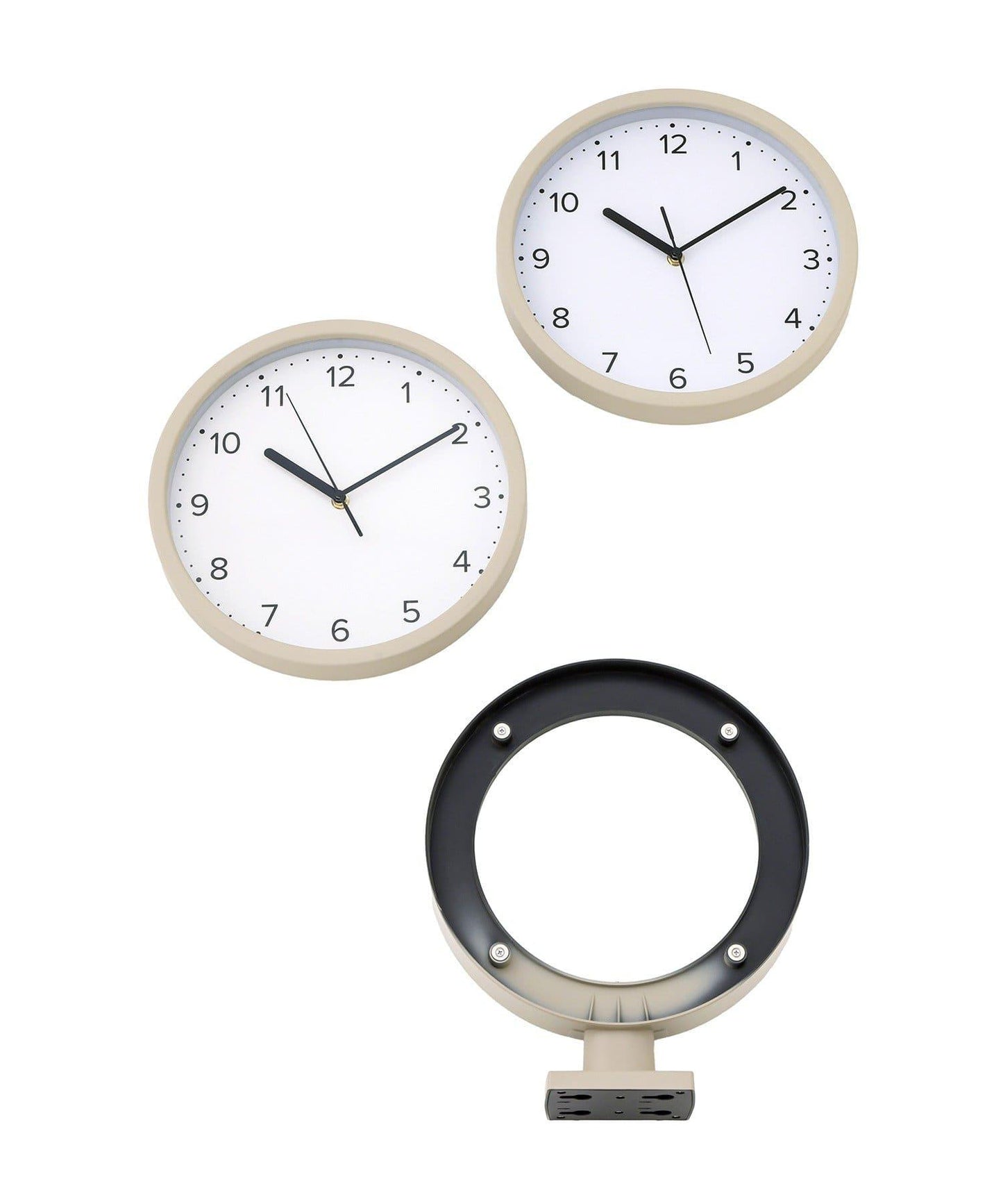 《WEB先行販売》3wayダブルフェイスクロック