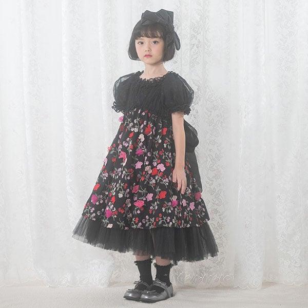 花卉圖案連衣裙