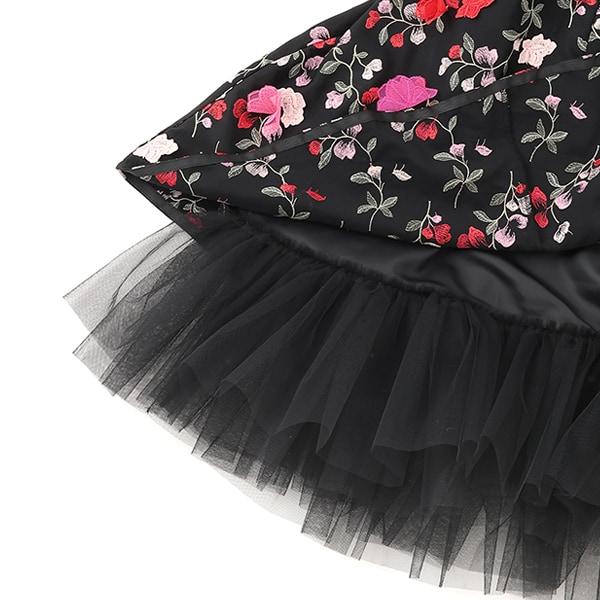 花卉圖案連衣裙