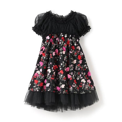 花卉圖案連衣裙