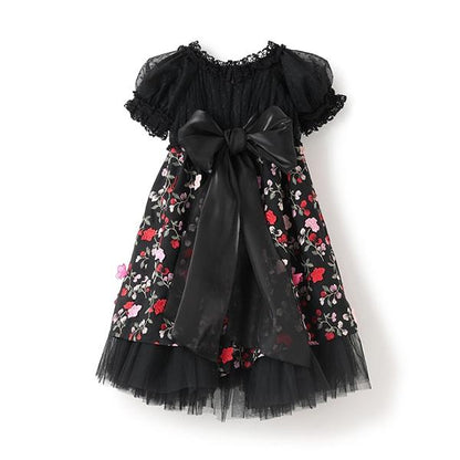 花卉圖案連衣裙