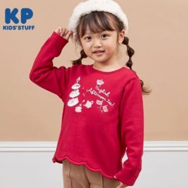 KP Afternoon Tea刺繡波浪邊衛衣（90～150）