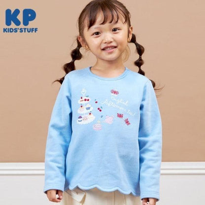 KP Afternoon Tea刺繡波浪邊衛衣（90～150）