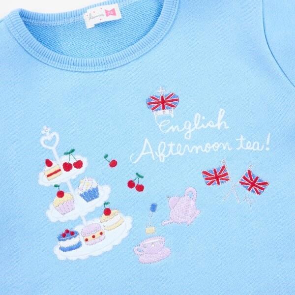 KP Afternoon Tea刺繡波浪邊衛衣（90～150）