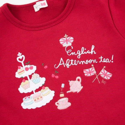 KP Afternoon Tea刺繡波浪邊衛衣（90～150）