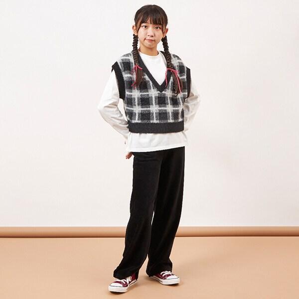 troislapins 可水洗馬甲&T恤套裝（140～160）