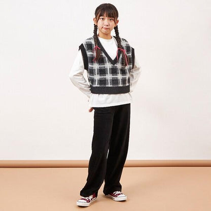 troislapins 可水洗馬甲&T恤套裝（140～160）