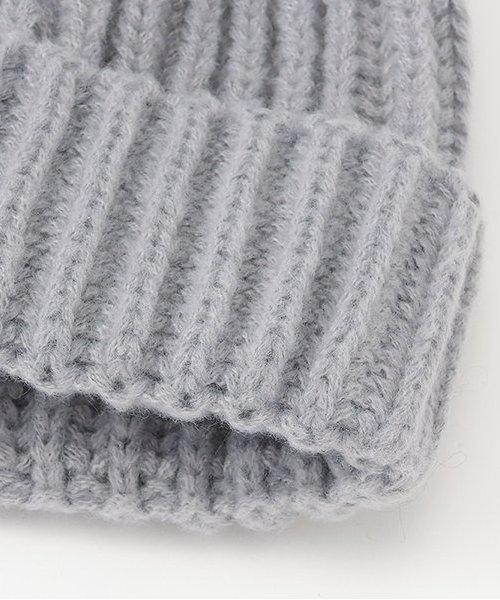 拼接線針織帽【韓國時尚】