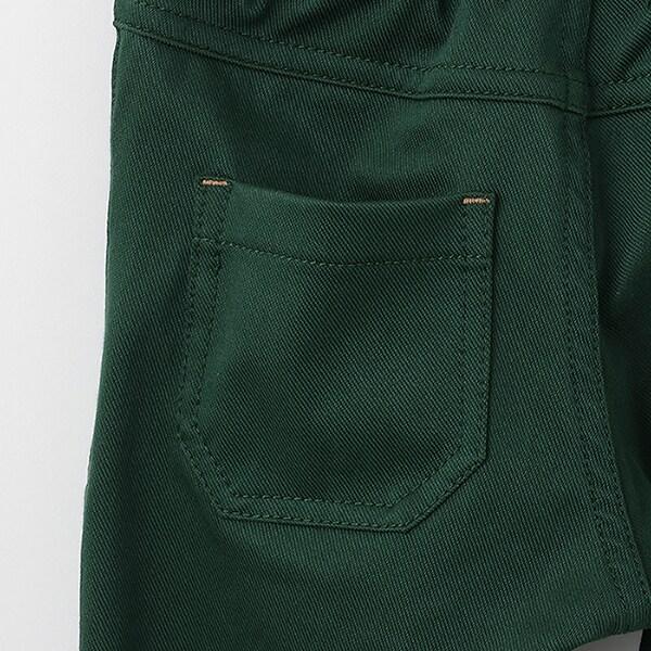 彈力斜紋加絨長褲