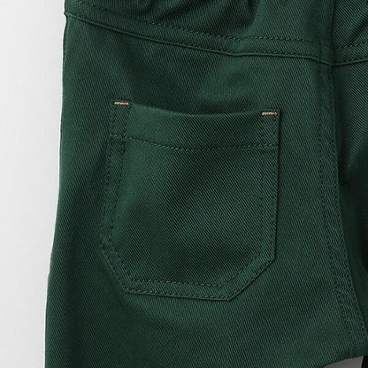 彈力斜紋加絨長褲