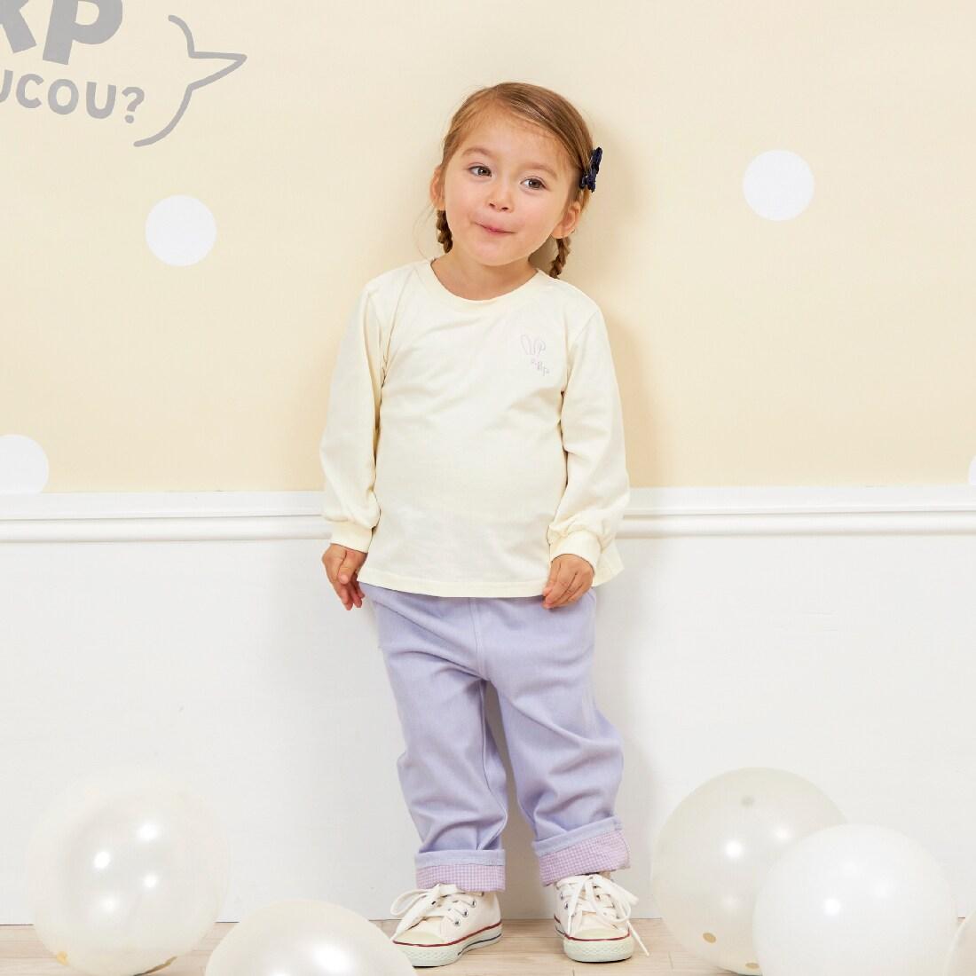 KP coucou? 裙襬蝴蝶結長褲（80～140）