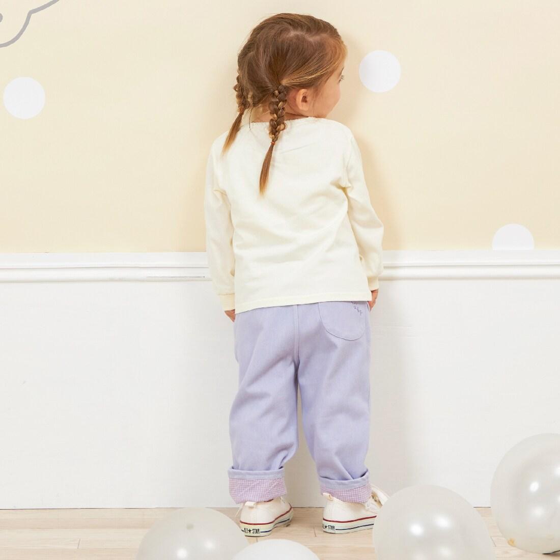 KP coucou? 裙襬蝴蝶結長褲（80～140）