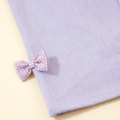 KP coucou? 裙襬蝴蝶結長褲（80～140）