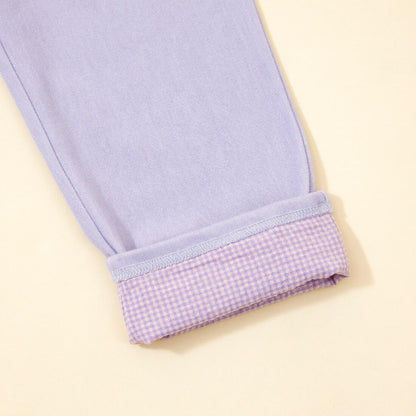 KP coucou? 裙襬蝴蝶結長褲（80～140）