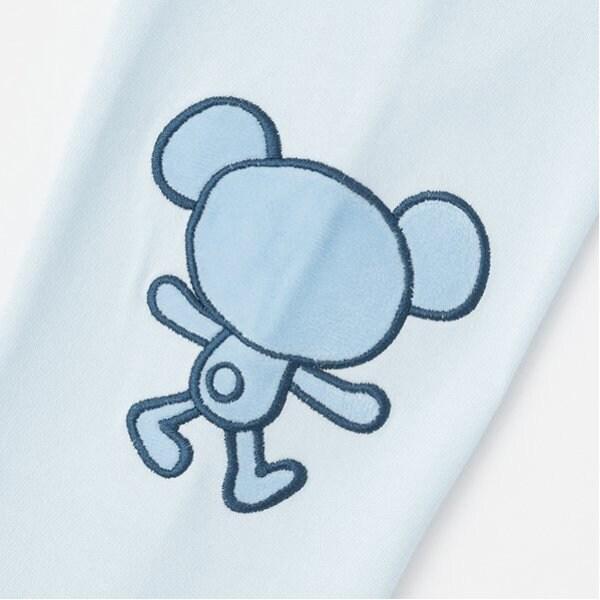 薄荷君 袖子貼布T恤