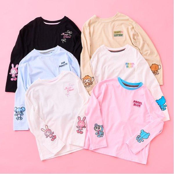 薄荷君 袖子貼布T恤