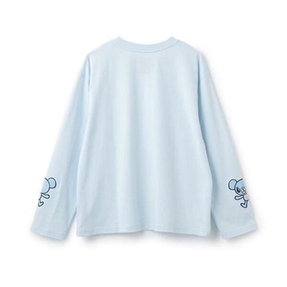 薄荷君 袖子貼布T恤