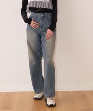 弧形褲【韓國時尚】