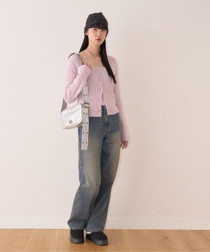 弧形褲【韓國時尚】