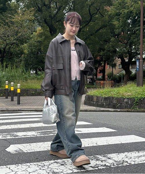 弧形褲【韓國時尚】