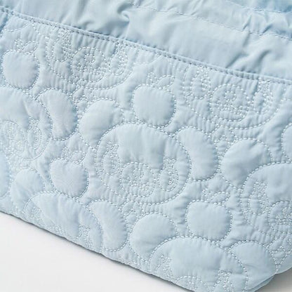 薄荷君全圖案刺繡束口托特包