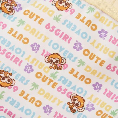 ルッキー 全面刺繡束口手提包