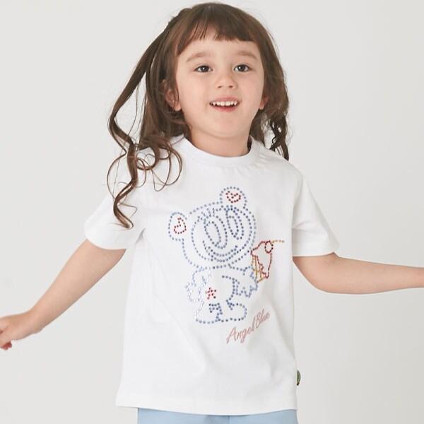 ナカムラくん亮片裝飾T恤【100㎝】