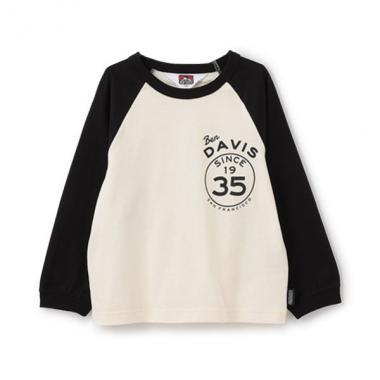 【BEN DAVIS】印花插肩袖T恤
