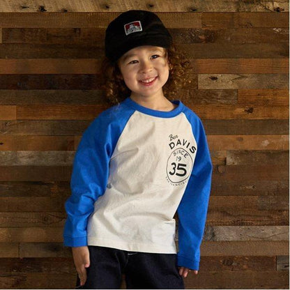 【BEN DAVIS】印花插肩袖T恤