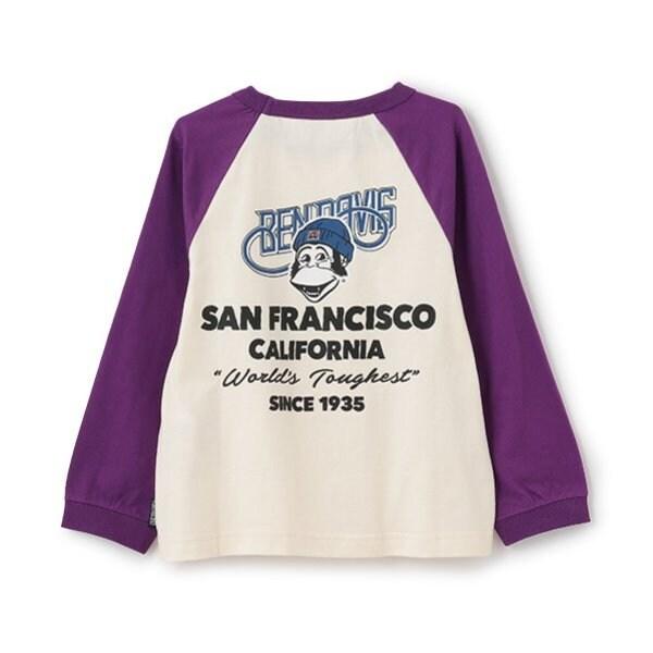 【BEN DAVIS】印花插肩袖T恤