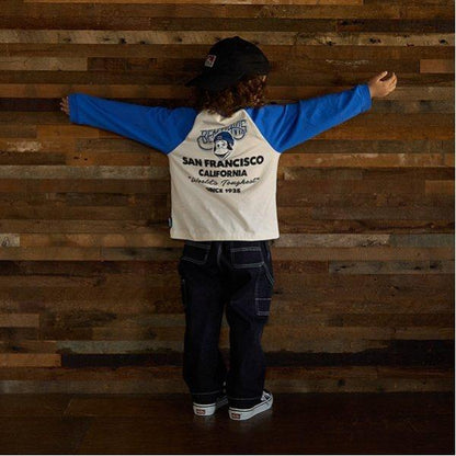 【BEN DAVIS】印花插肩袖T恤