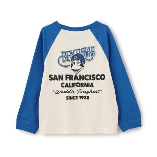 【BEN DAVIS】印花插肩袖T恤