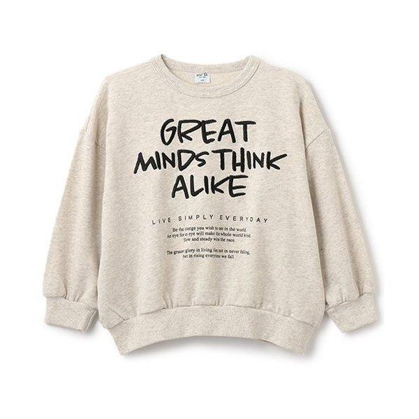 塗鴉刺繡寬鬆衛衣