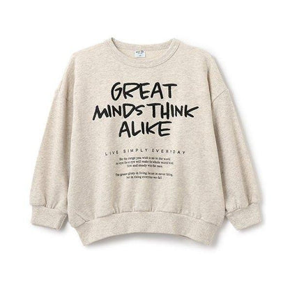 塗鴉刺繡寬鬆衛衣