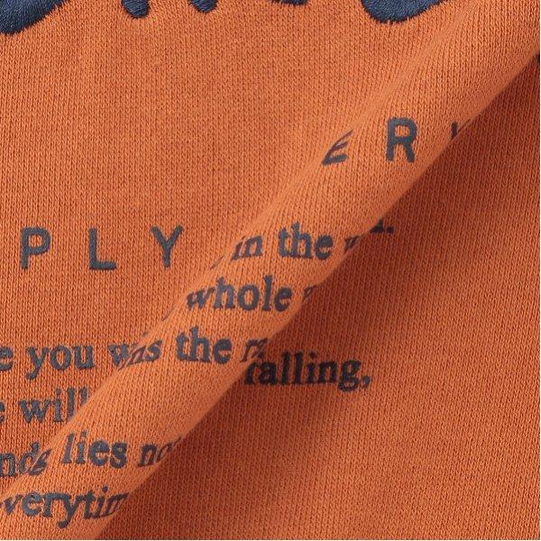 塗鴉刺繡寬鬆衛衣