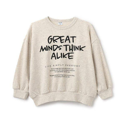 塗鴉刺繡寬鬆衛衣
