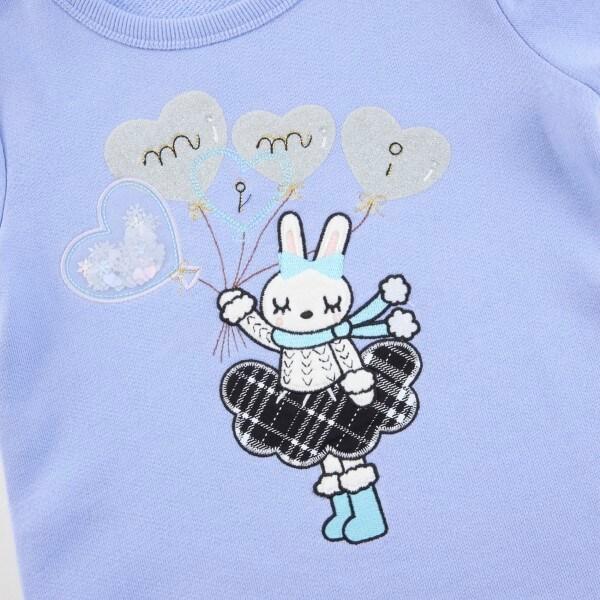 KP mimi貼布繡愛心氣球衛衣（80～150）